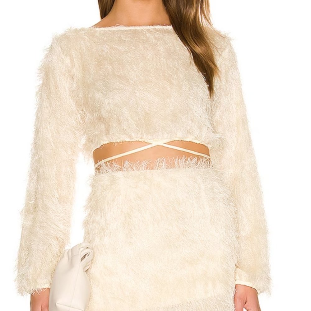 Hansen + Gretel Patty Top in Eggshell